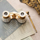 Vintage Brass Handled Opera Glasses with Mother of Pearl Details