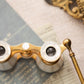 Vintage Brass Handled Opera Glasses with Mother of Pearl Details
