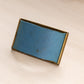 Vintage Brass Jennings Brothers Inkwell with Insert and Blotter