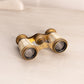 Vintage Brass Opera Glasses with Mother of Pearl Details