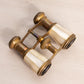 Vintage Brass Opera Glasses with Mother of Pearl Details