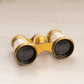 Vintage Brass Opera Glasses with Mother of Pearl Details