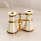 Vintage Brass Opera Glasses with Mother of Pearl Details