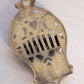 Vintage Brass Ornate Wall Hanging Match Holder