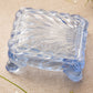 Vintage Cambridge Glass Caprice Lidded Cigarette Box