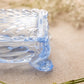 Vintage Cambridge Glass Caprice Lidded Cigarette Box