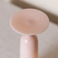 Vintage Cambridge Glass Crown Tuscan Pink Milk Glass Vase