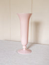 Vintage Cambridge Glass Crown Tuscan Pink Milk Glass Vase