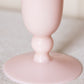 Vintage Cambridge Glass Crown Tuscan Pink Milk Glass Vase