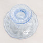 Vintage Cambridge Glass Short Caprice Blue Glass Candleholder