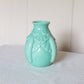 Vintage Christallerie Lorraine Alsace CLA France Mint Green Glass Vase