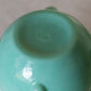 Vintage Christallerie Lorraine Alsace CLA France Mint Green Glass Vase