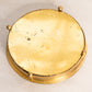 Vintage Circular Gold Tone Pin Cushion with Ornate Designs