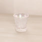 Vintage Clear Iridescent Glass Toothpick Holder with Diamond Designs