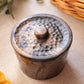 Vintage Small Copper Crock Club Inc Lidded Stoneware Crock