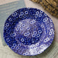 Vintage Crowford China Co Calico Floral Plate Made in England