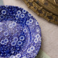 Vintage Crowford China Co Calico Floral Plate Made in England