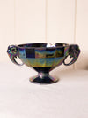Vintage Dark Carnival Elephant Candleholder Bowl