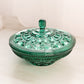 Vintage Dark Green Windsor Lidded Dish