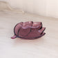 Vintage Dark Purple Leaf Dish