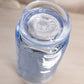 Vintage Duncan & Miller Glass Large Caribbean Light Blue Footed Vase