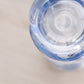 Vintage Duncan & Miller Glass Large Caribbean Light Blue Footed Vase