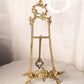 Extra Large Brass Easel with Ornate Designs