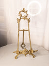 Extra Large Brass Easel with Ornate Designs