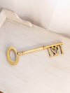 Vintage Extra Large Brass Key