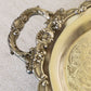 Vintage Extra Large Silver Plate By Poole Footed Handled Tray