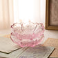 Vintage Extra Small LE Smith Pink Glass Thistle Bowls (Set of 2)