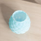 Vintage Fenton Glass Blue Jacqueline Vase