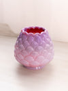 Vintage Fenton Glass Purple Ombre Jacqueline Vase