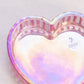 Vintage Fenton Glass Purply Pink Iridescent Bird Lidded Dish