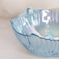 Vintage Fenton Large Iridescent Blue Bowl