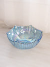 Vintage Fenton Large Iridescent Blue Bowl