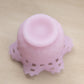 Vintage Fenton Lavender Satin Glass Bowl with Basket Weave Design