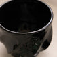 Vintage Fenton Paisley Black Glass Lidded Dish