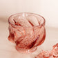 Vintage Fenton Paisley Light Pink Glass Lidded Dish