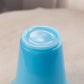 Vintage Fenton Pekin Blue Glass Flared Vase
