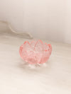 Vintage Fenton Pink Glass Small Flower Bowl