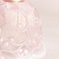 Vintage Fenton Pink Opalescent Iridescent Glass Lily of the Valley Bell