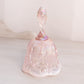 Vintage Fenton Pink Opalescent Iridescent Glass Lily of the Valley Bell