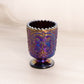 Vintage Fenton Purple Carnival Glass Strawberry Toothpick Holder
