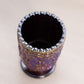 Vintage Fenton Purple Carnival Glass Strawberry Toothpick Holder