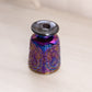 Vintage Fenton Purple Carnival Glass Strawberry Toothpick Holder