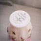 Vintage Fenton Rosalene Charleton Glass Vase with Hand Painted Details