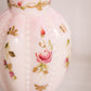 Vintage Fenton Rosalene Charleton Glass Vase with Hand Painted Details