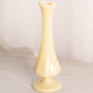 Vintage Fenton Small Cream Milk Glass Footed Bud Vase
