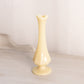 Vintage Fenton Small Cream Milk Glass Footed Bud Vase